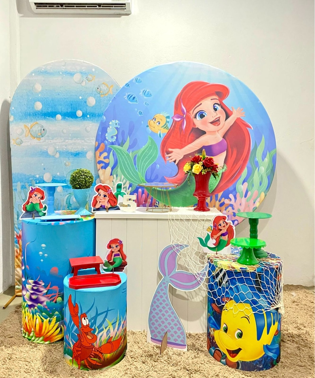 Pequena Sereia Baby Kit Diamante - Felicittà Festas
