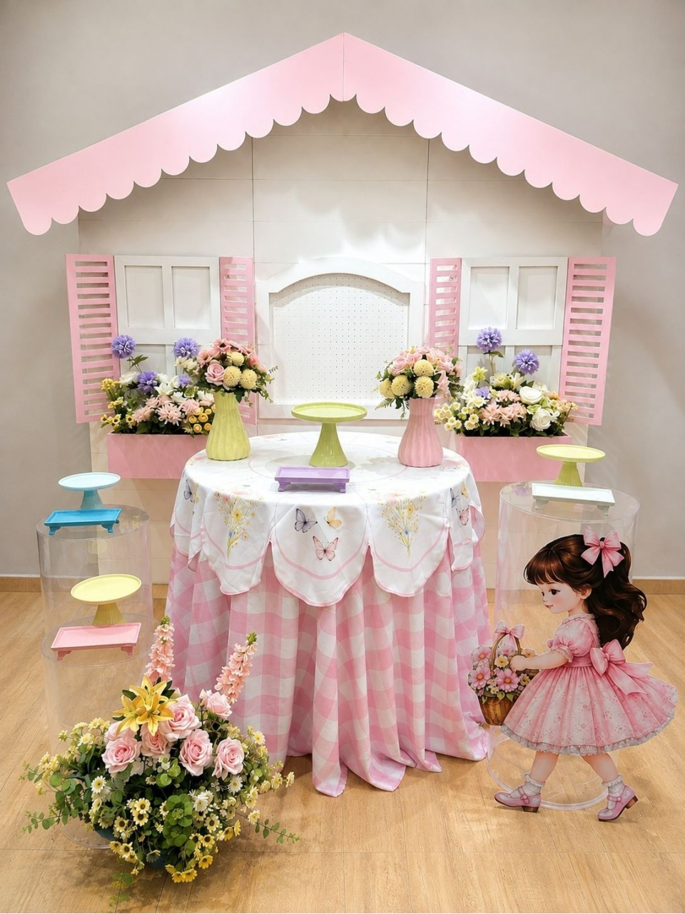 Composição Casinha Do Jardim - Felicittà Festas