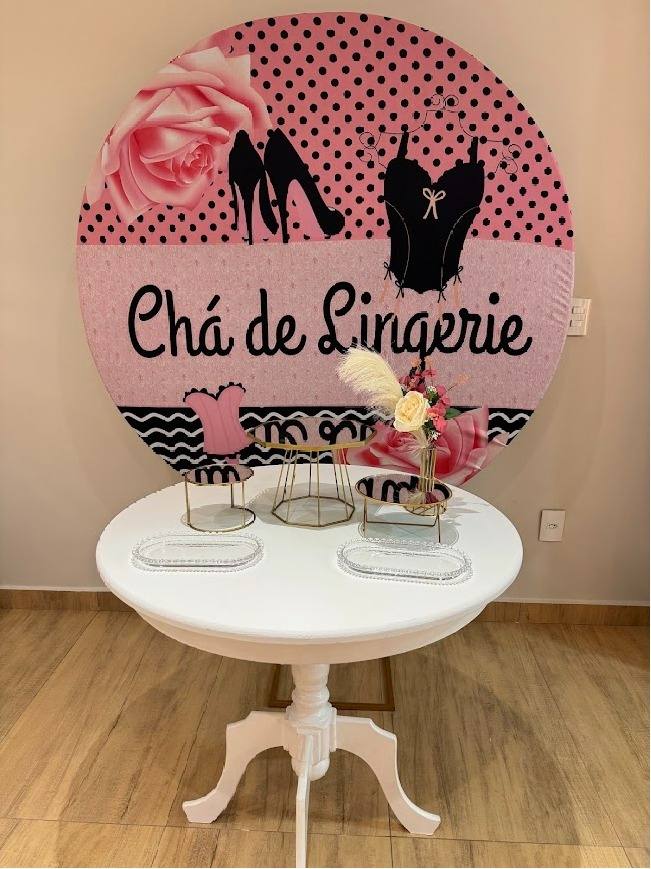 Chá de Lingerie Kit Especial Mesa Branca - Felicittà Festas