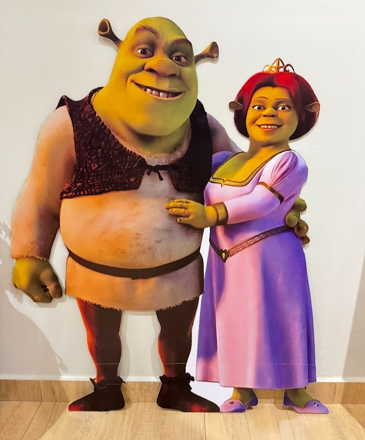 Shrek E Fiona Display 1,20M - Felicittà Festas