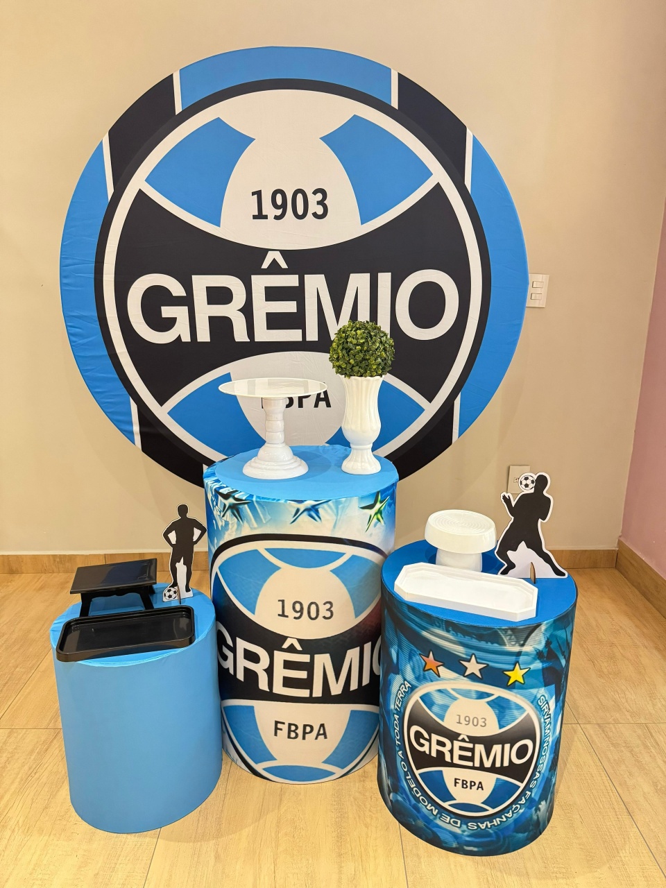 Grêmio Kit Prata - Futebol - Felicittà Festas