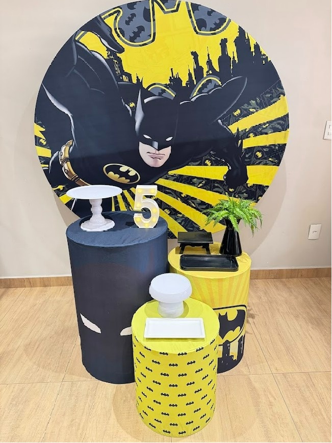 Batman Kit Prata - Felicittà Festas