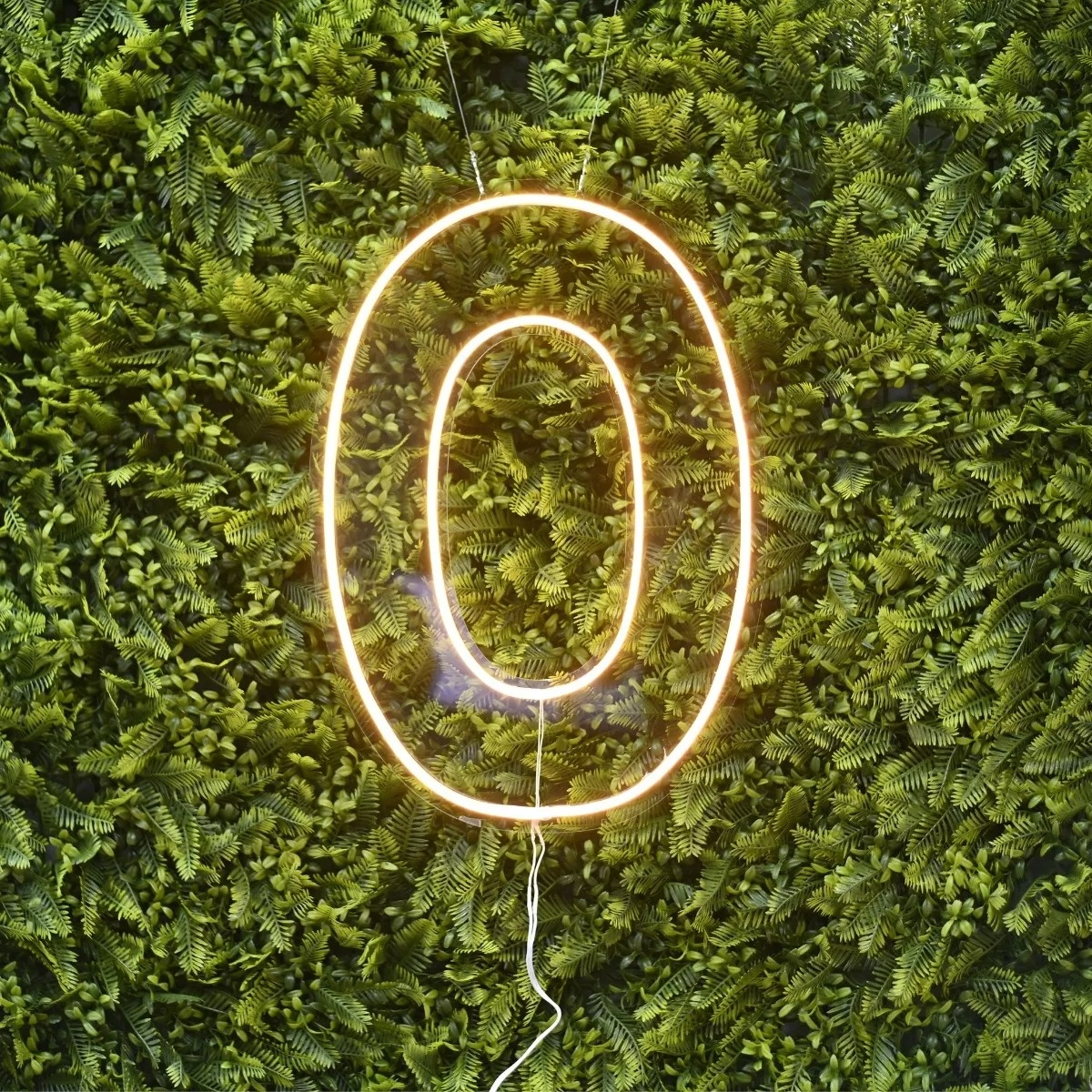 Número "0" de Led 50Cm - Felicittà Festas