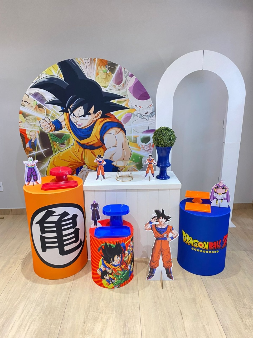 Dragonball Z Kit Diamante Painel Vazado - Felicittà Festas