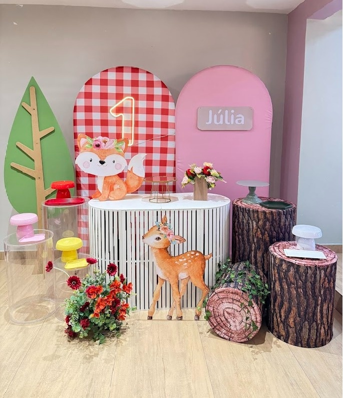 Bosque Kit Premium Com Árvore - Felicittà Festas
