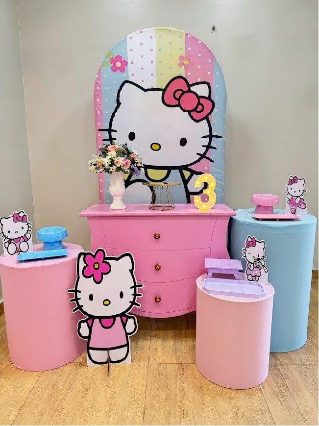 Hello Kitty Composição Ouro - Felicittà Festas