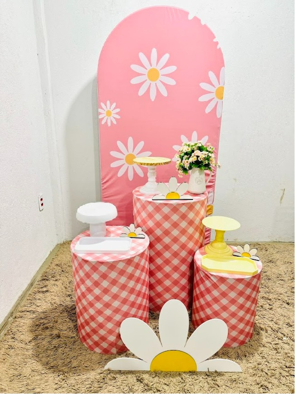 Margaridas Kit Prata Romano - Felicittà Festas
