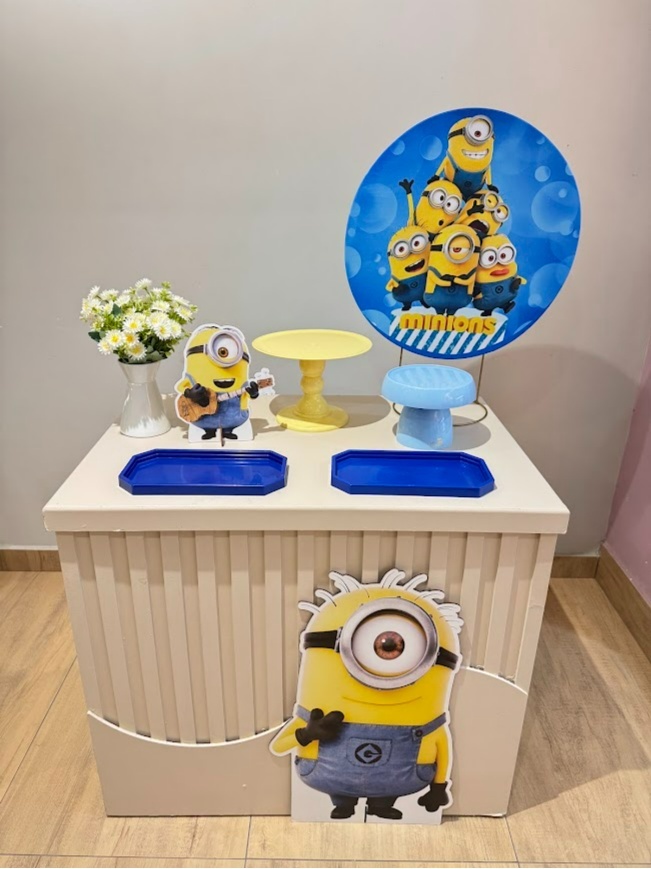 Festa Na Mesa Minions - Felicittà Festas