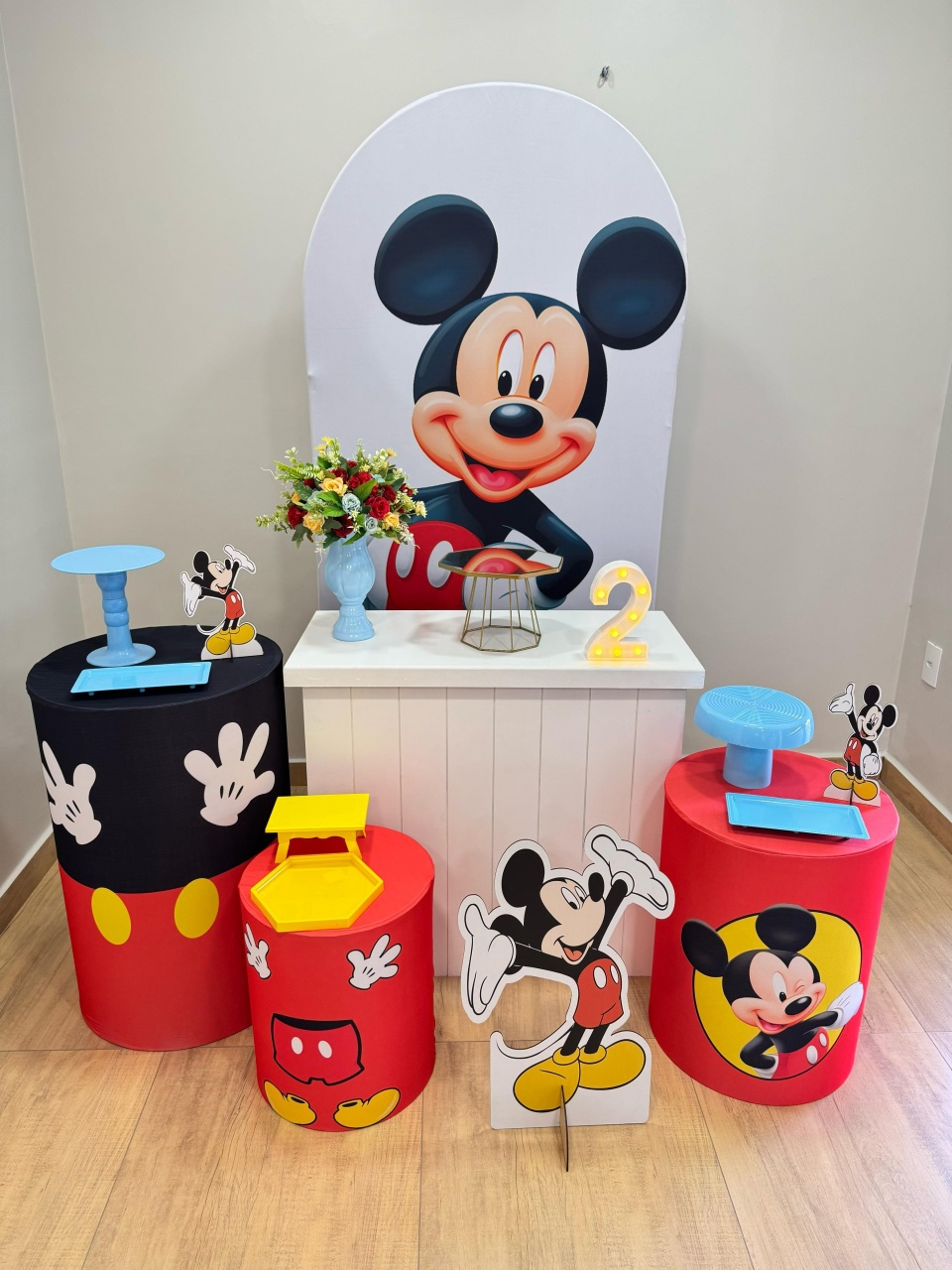 Mickey Composição Ouro Romano - Felicittà Festas