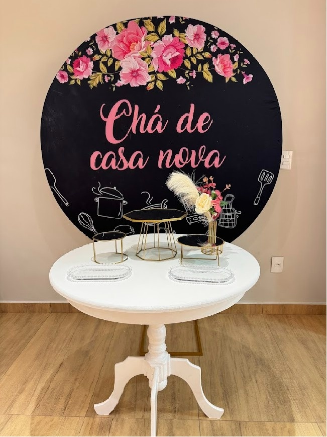 Chá de Casa Nova Kit Especial Mesa Branca - Felicittà Festas