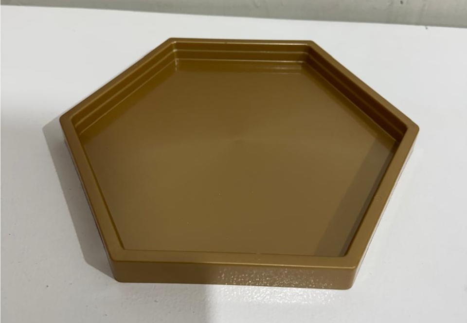 Bandeja - Doceira de Acrílico Baixa Dourada Modelos Variados - Felicittà Festas