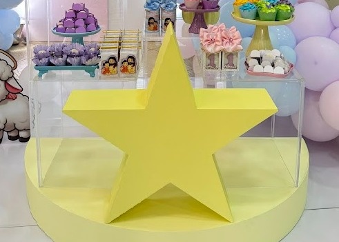 Estrela 3D 60Cm - Felicittà Festas
