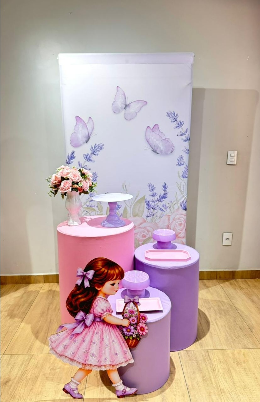 Jardim Lavanda Kit Prata - Felicittà Festas