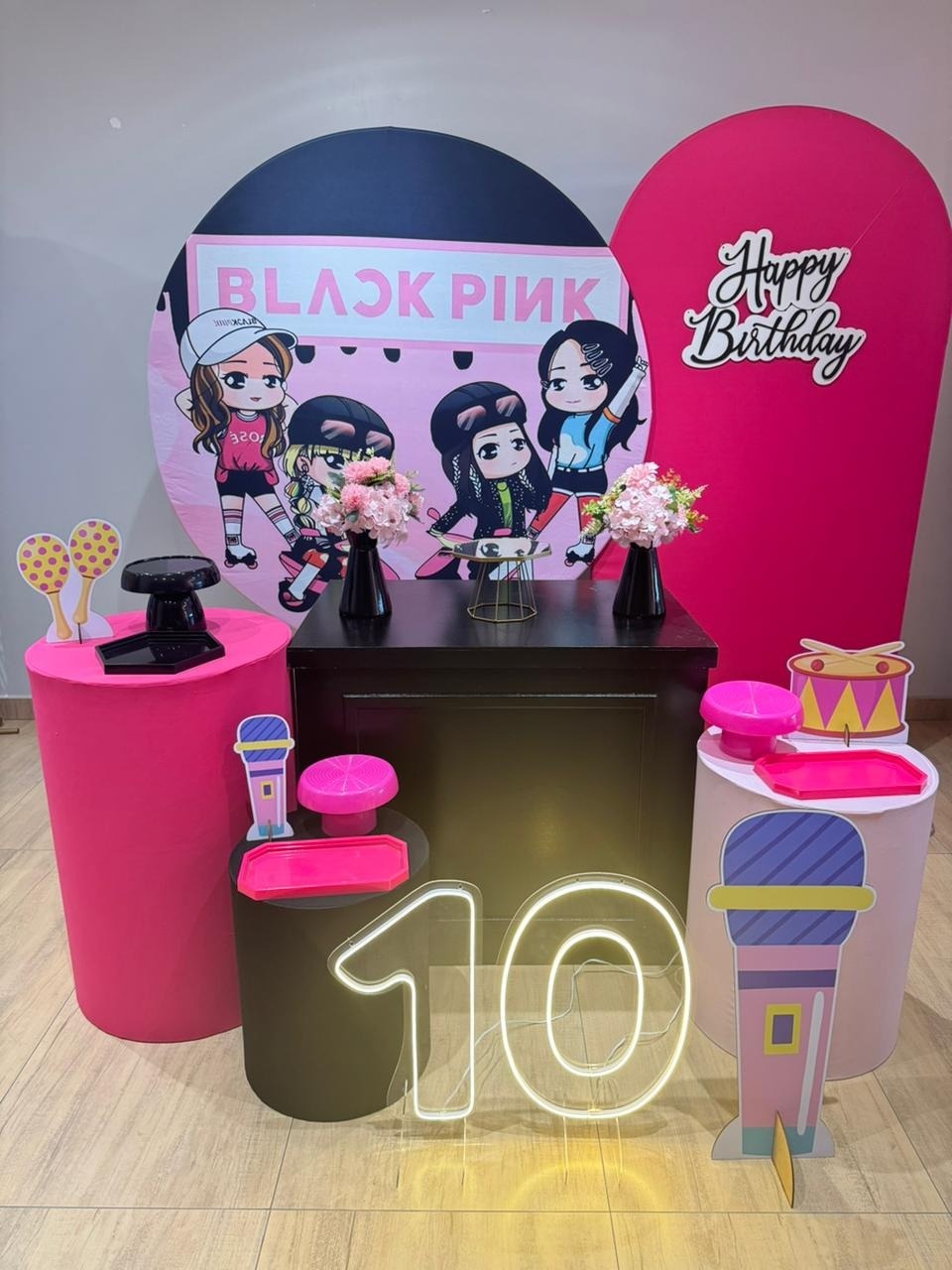 Black Pink Kit Diamante - Felicittà Festas
