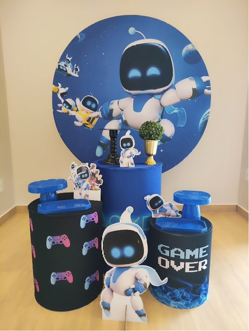 Astro Bot Kit Prata - Felicittà Festas