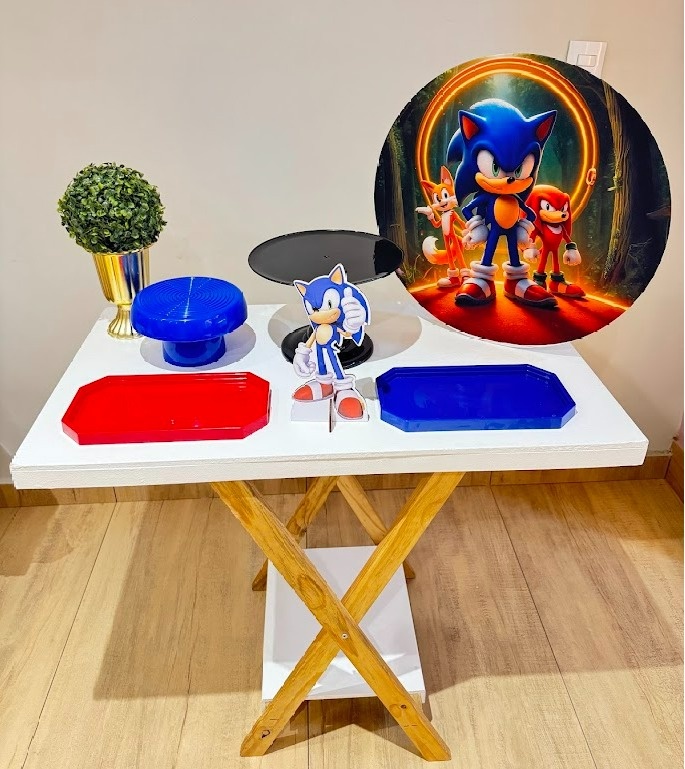 Festa Na Mesa Sonic - Felicittà Festas