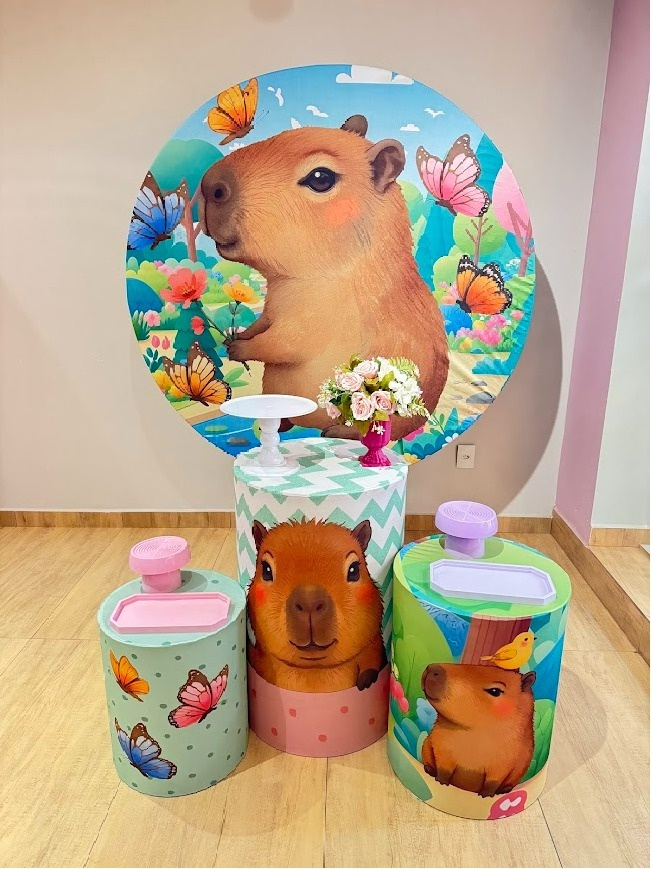 Capivara Kit Prata - Felicittà Festas