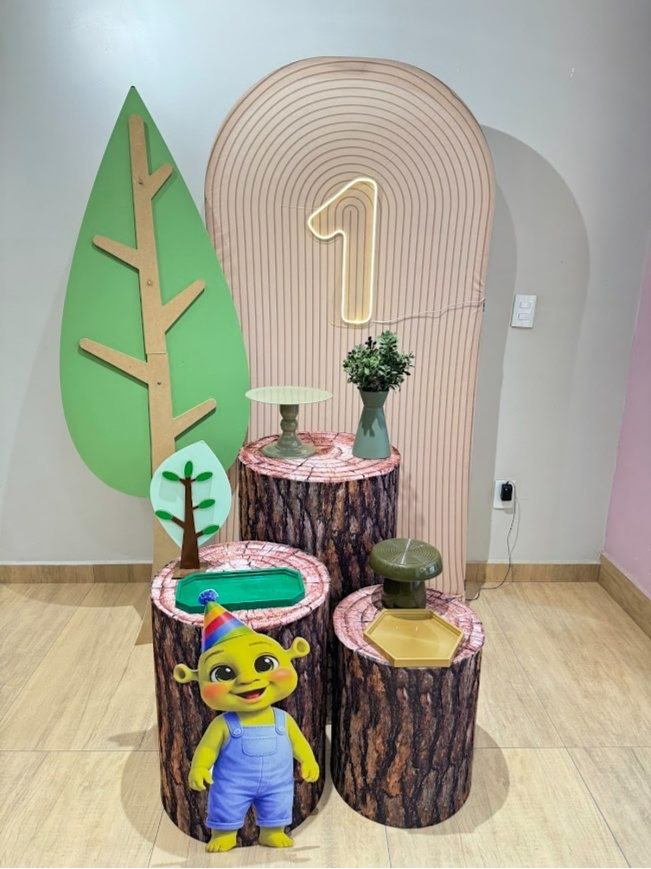 Shrek Kit Prata Com Árvore - Felicittà Festas