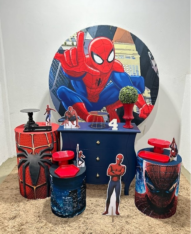 Homem Aranha Kit Ouro - Felicittà Festas