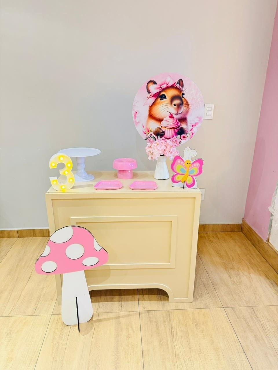 Festa Na Mesa Capivara Mesa Pocket - Felicittà Festas