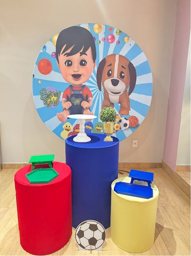 Bento E Totó Kit Prata - Felicittà Festas