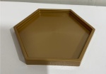 Bandeja - Doceira de Acrílico Baixa Dourada Modelos Variados - imagem 1
