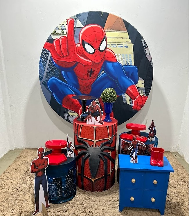 Homem Aranha Kit Prata Especial - Felicittà Festas