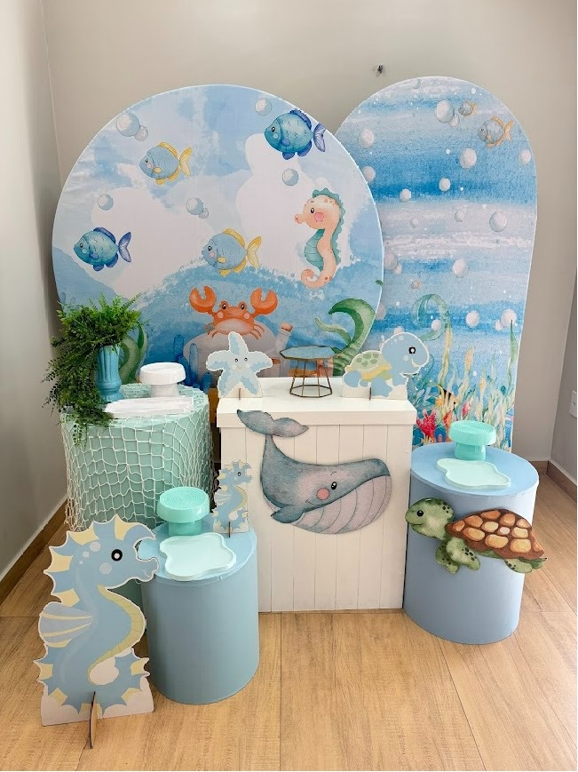 Fundo Do Mar Kit Diamante - Felicittà Festas