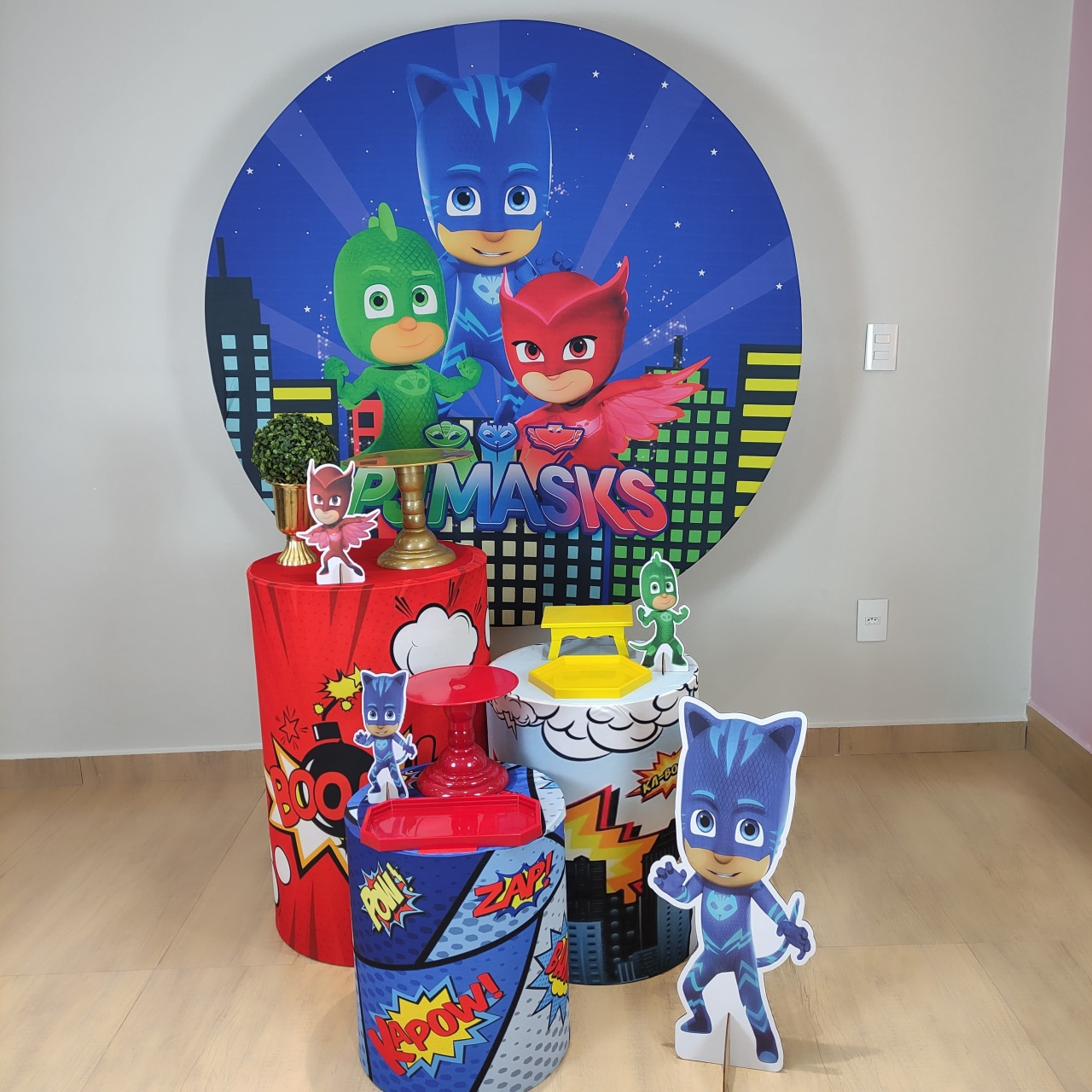 Pj Masks Kit Prata - Felicittà Festas