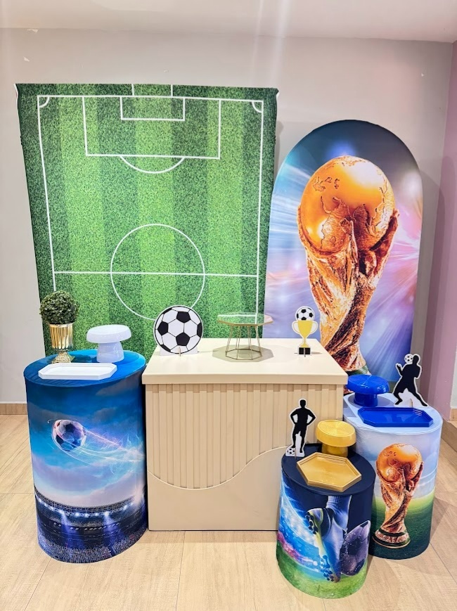 Copa Kit Diamante Painel Taça  - Felicittà Festas