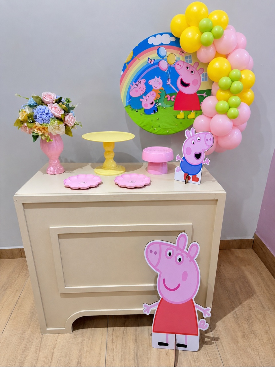 Festa Na Mesa Peppa Pig - Felicittà Festas