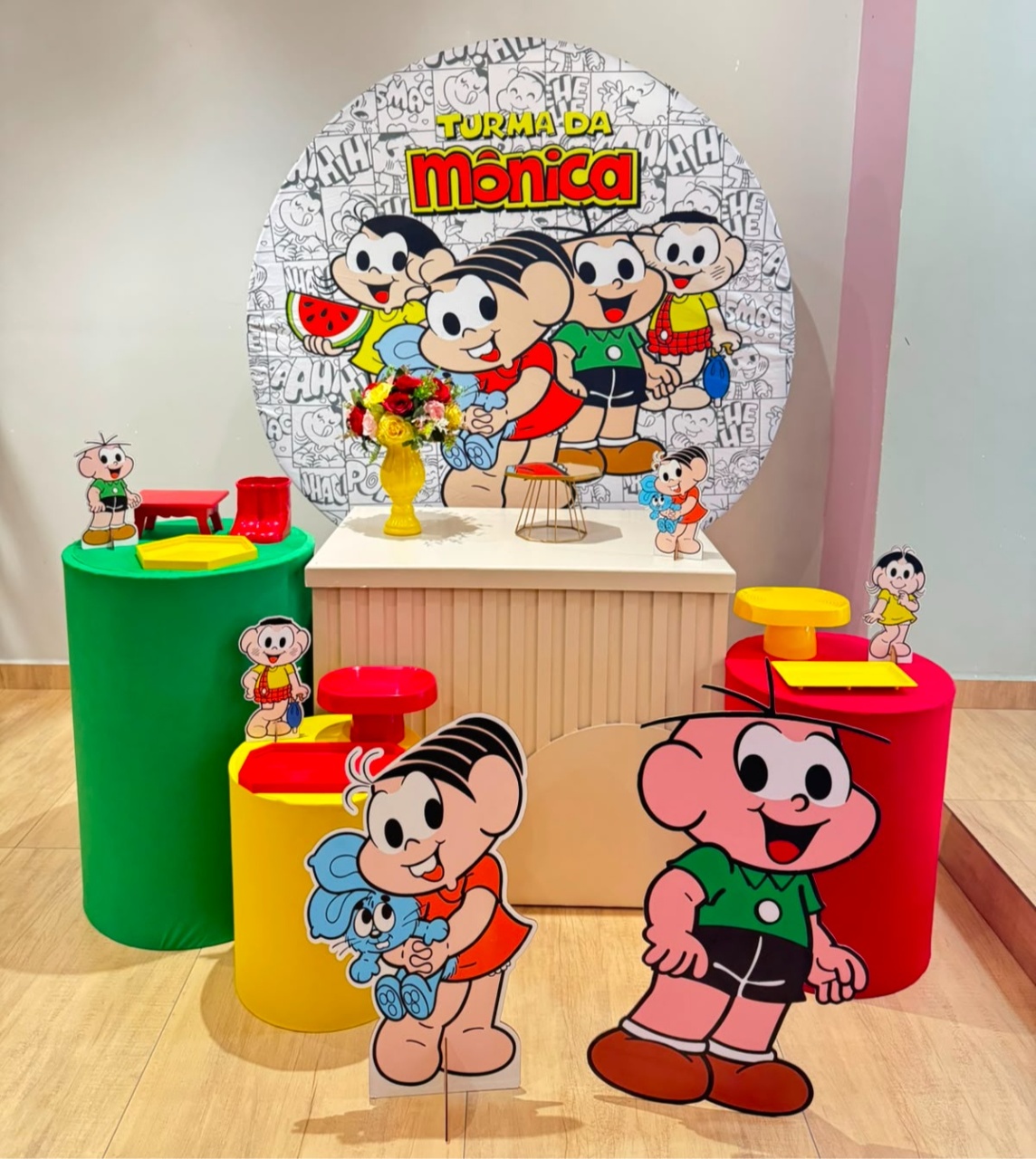 Turma da Mônica Kit Ouro Com Cebolinha - Felicittà Festas