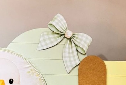 Laço Verde 40Cm de Largura - Mdf - Felicittà Festas