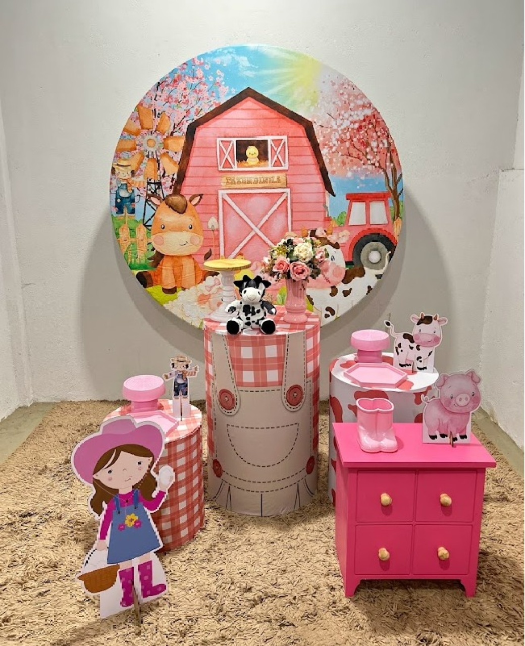 Fazendinha Rosa Kit Prata Especial - Felicittà Festas
