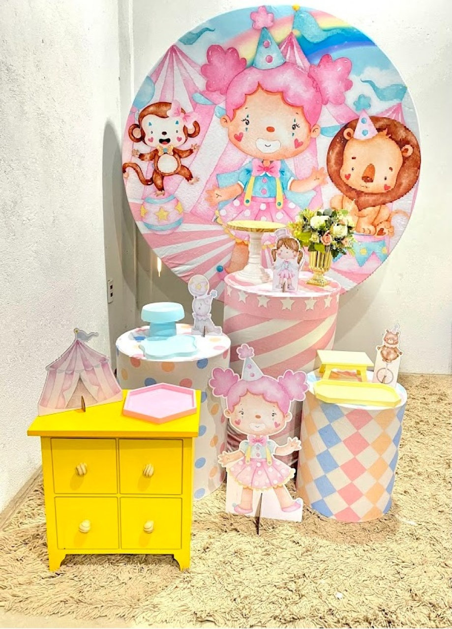 Circo Rosa Kit Prata Especial - Felicittà Festas