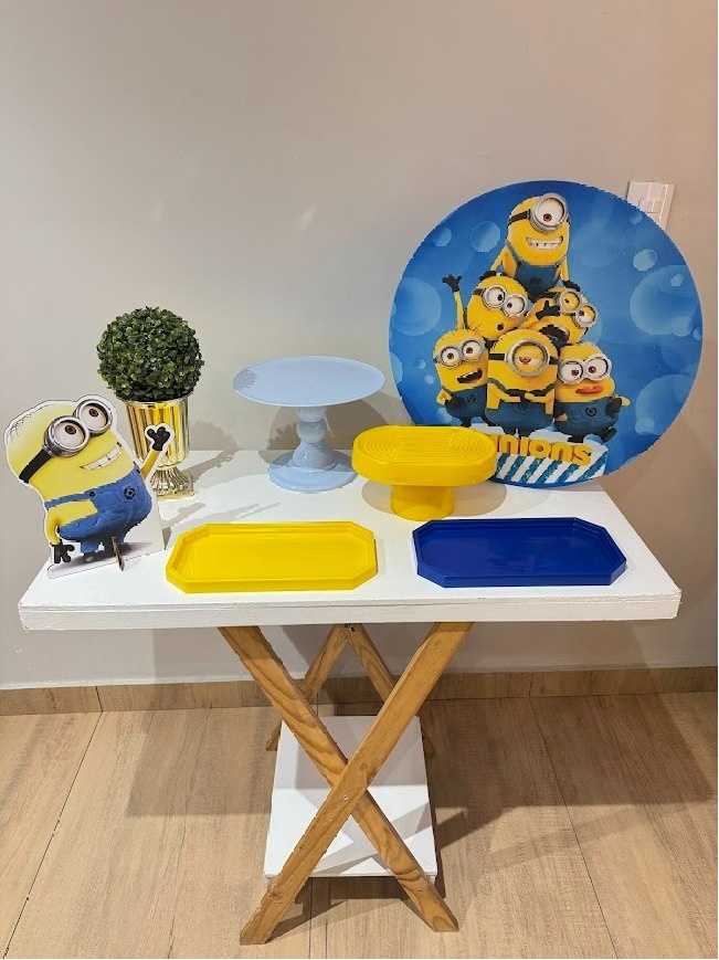 Festa Na Mesa Minions - Felicittà Festas