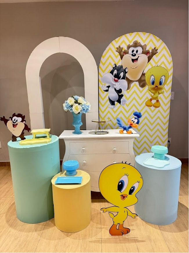 Looney Tunes Kit Diamante Especial Com Display 3D  - Felicittà Festas
