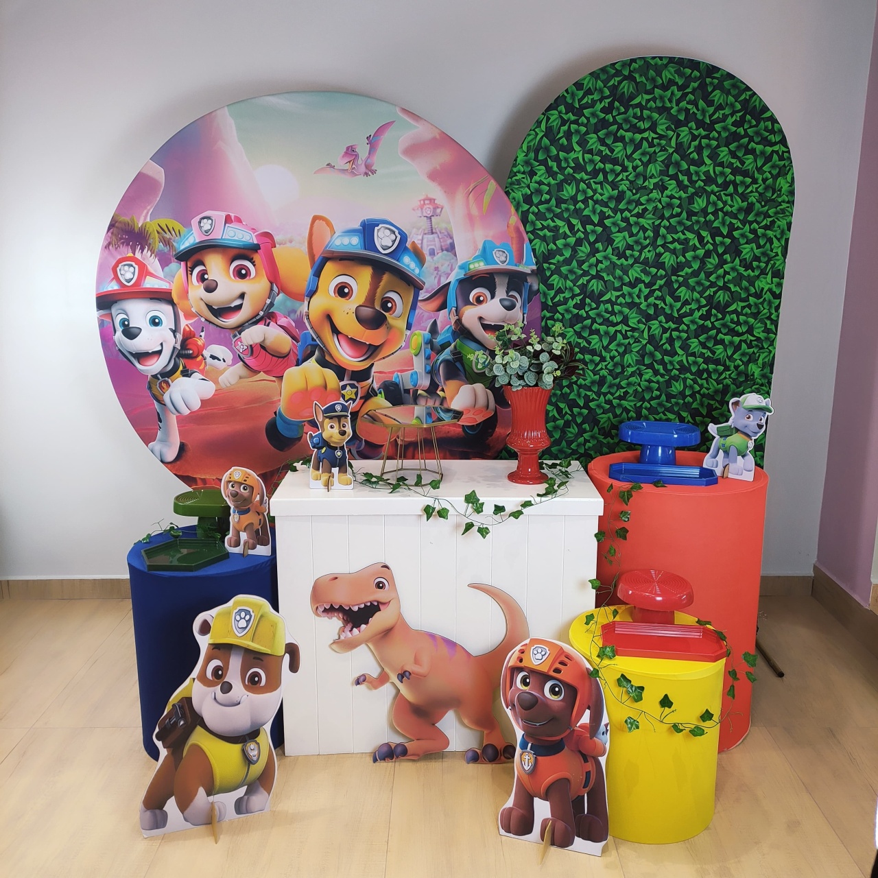 Patrulha Canina E Dino Kit Diamante  - Felicittà Festas