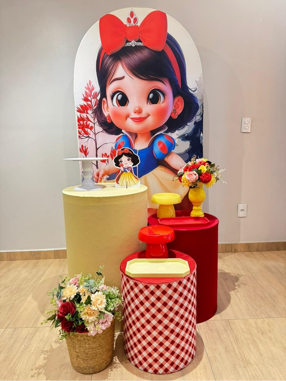 Branca de Neve Baby Kit Prata - Felicittà Festas