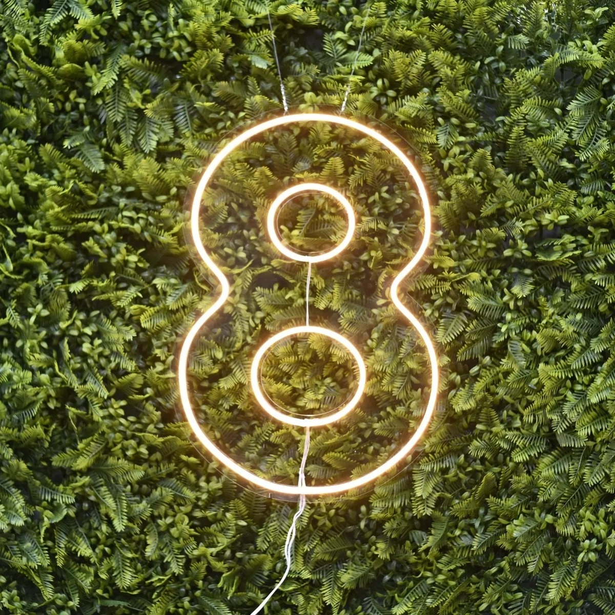 Número "8" de Led 50Cm - Felicittà Festas