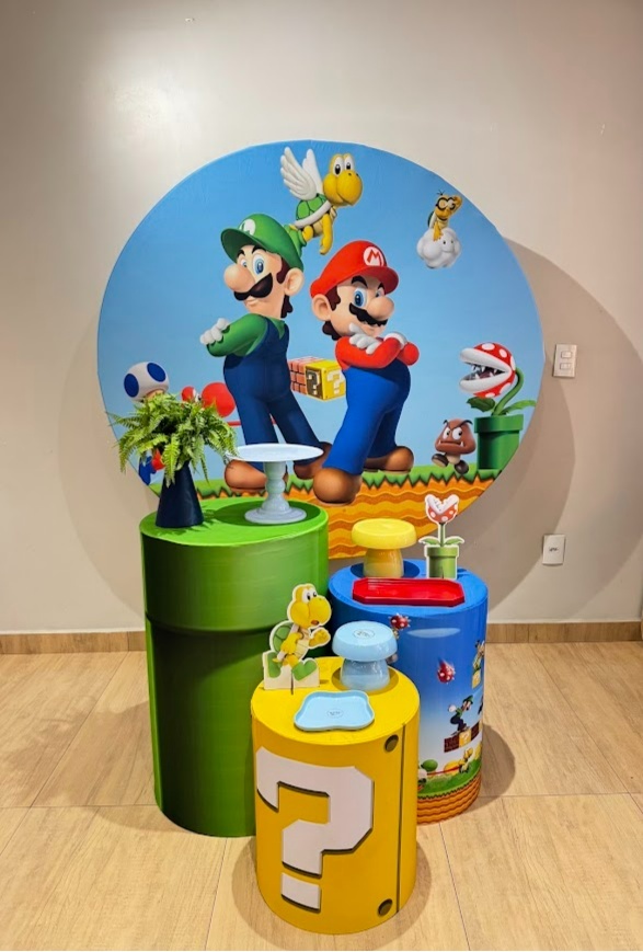 Mario Bross Kit Prata - Felicittà Festas