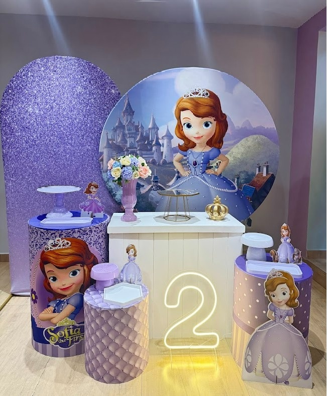 Princesa Sofia Kit Diamante - Felicittà Festas