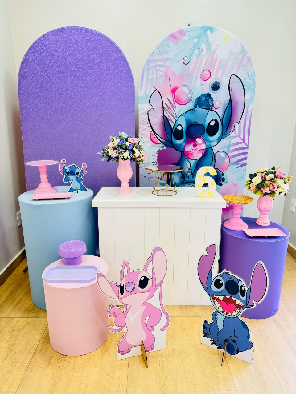Stitch Composição Diamante Cilindros - Felicittà Festas