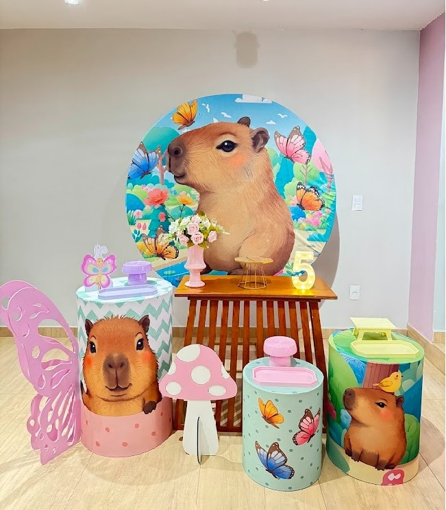 Capivara Kit Ouro Especial - Felicittà Festas