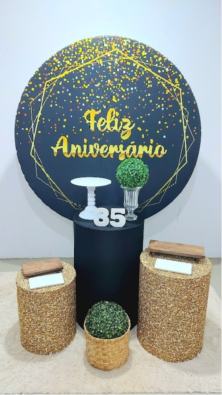 Feliz Aniversário Kit Prata - Adulto - Felicittà Festas