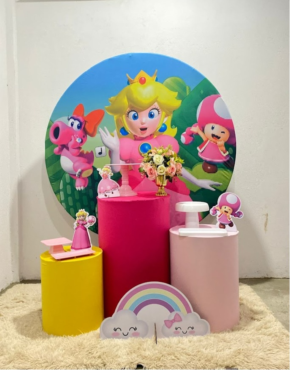 Princesa Peach Kit Prata - Felicittà Festas