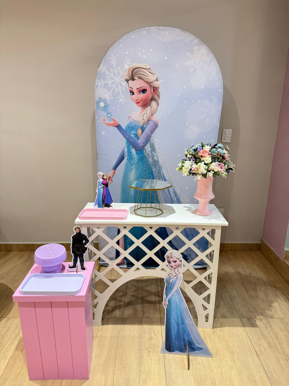 Frozen - Elza Composição Sem Cilindros - Felicittà Festas