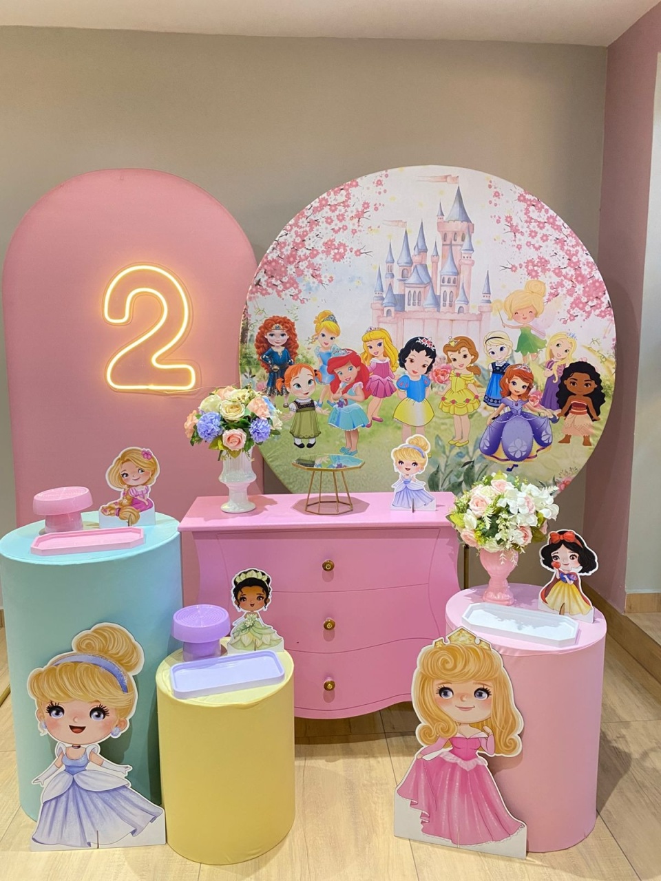 Princesas da Disney Baby Kit Diamante - Felicittà Festas