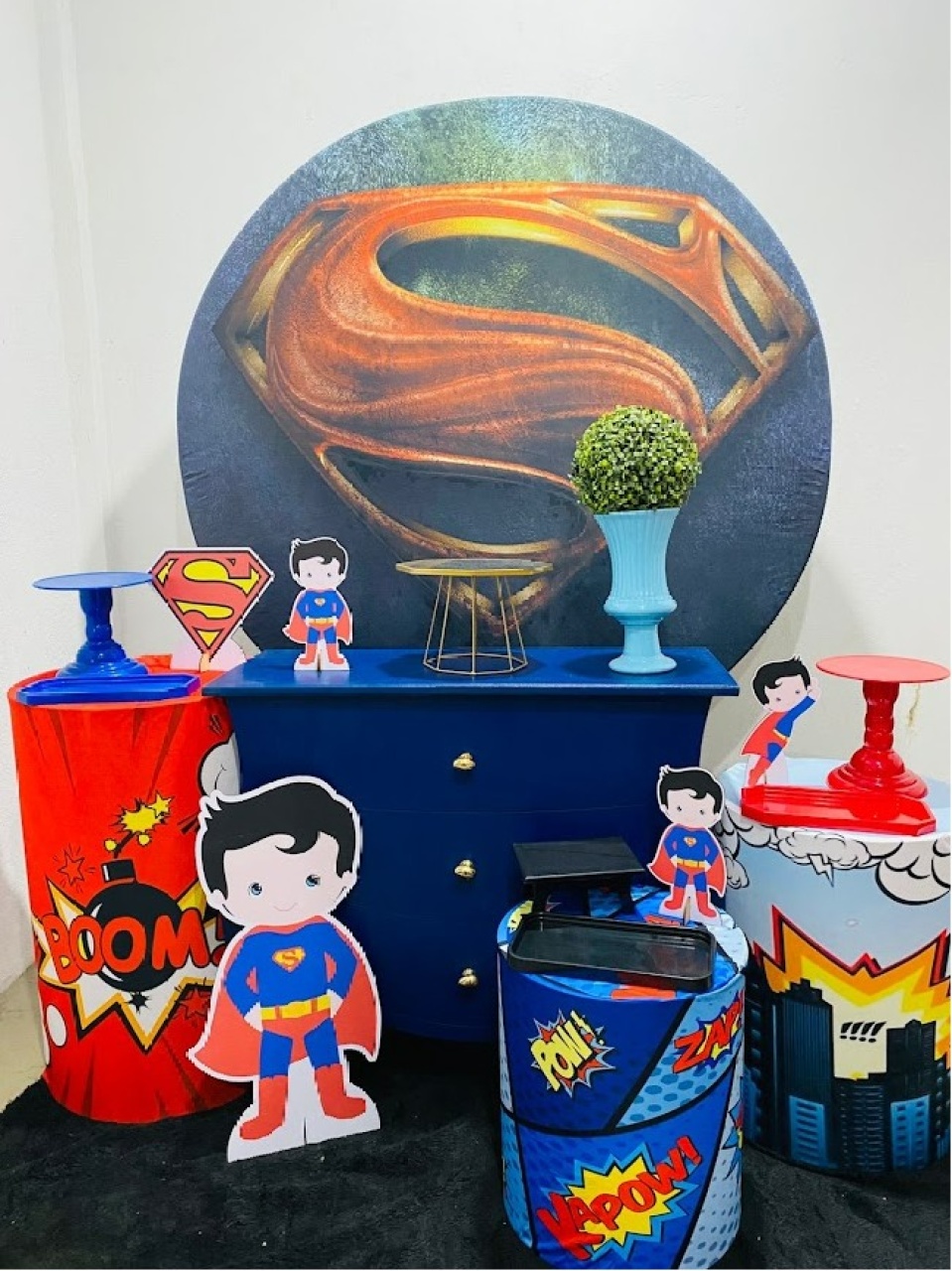 Superman Kit Ouro - Felicittà Festas