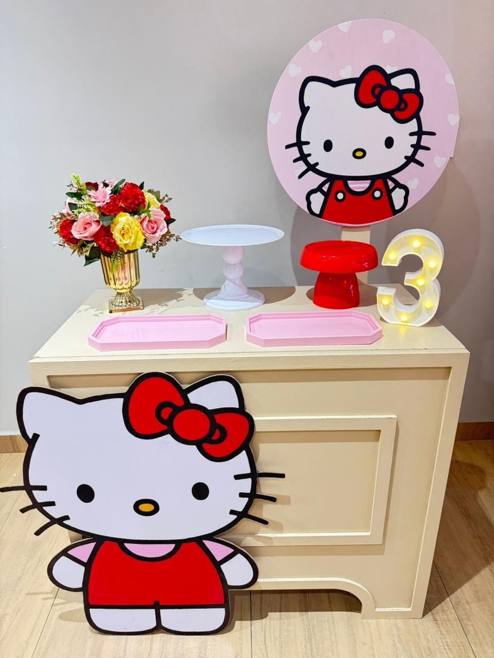 Festa Na Mesa Hello Kitty - Felicittà Festas